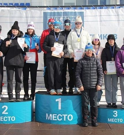 Областные соревнования по лыжным гонкам среди юношей, девушек 15-16 лет, 17-18 лет на стадионе «Тобол»
