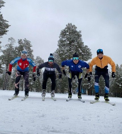 В Ноябрьске проходят учебно-тренировочные сборы лыжников