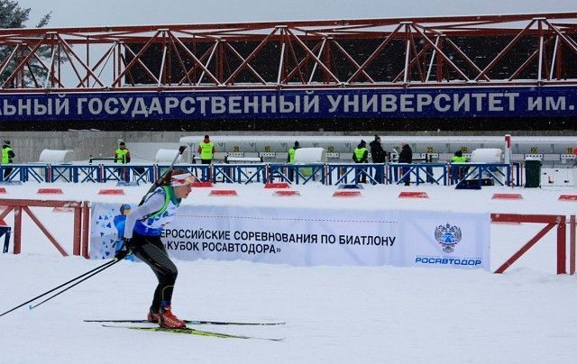 Тюменские биатлонисты стали четвертыми в командной гонке «Кубка Росавтодора»