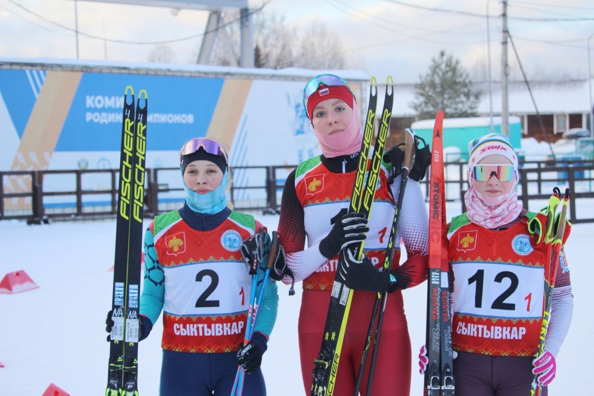 Первенство России по лыжным гонкам (15-16 лет ) в Сыктывкаре