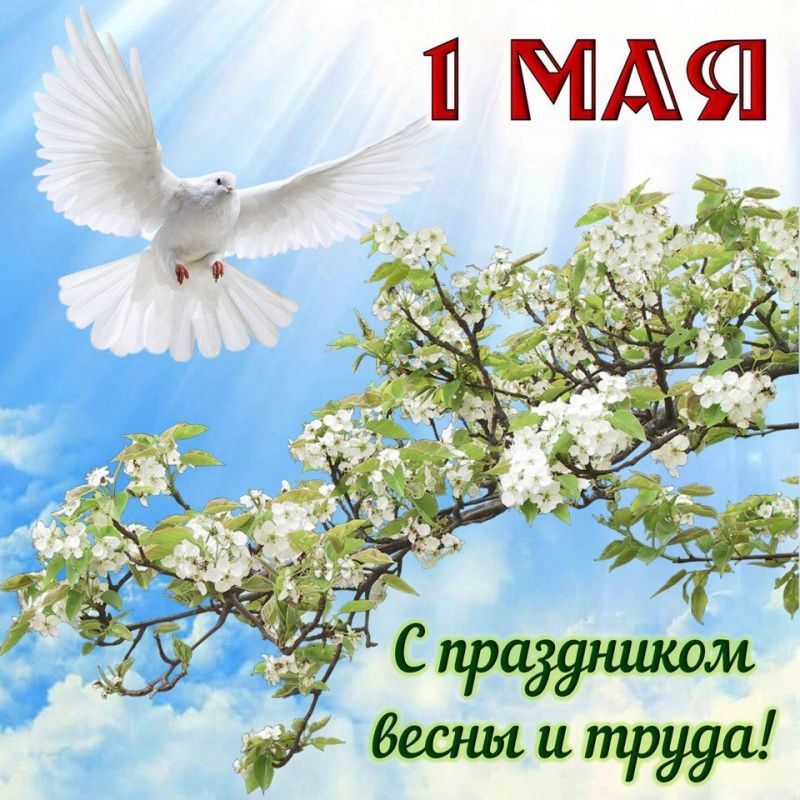 С Первомаем!